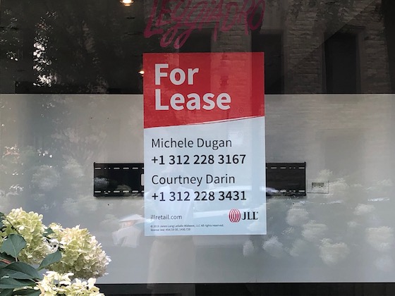 Rent Vacant Window Sign